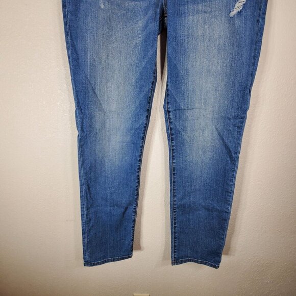 Kut From The Kloth Womans Size 6 Jeans Distressed Skinny Fit Blue Womens Jeans - Picture 10 of 12